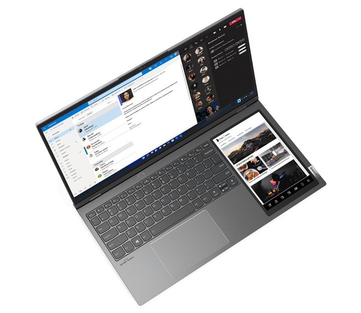 Lenovo 發表 ThinkBook Plus Gen 3 雙螢幕電，8 吋第二螢幕支援手寫觸控