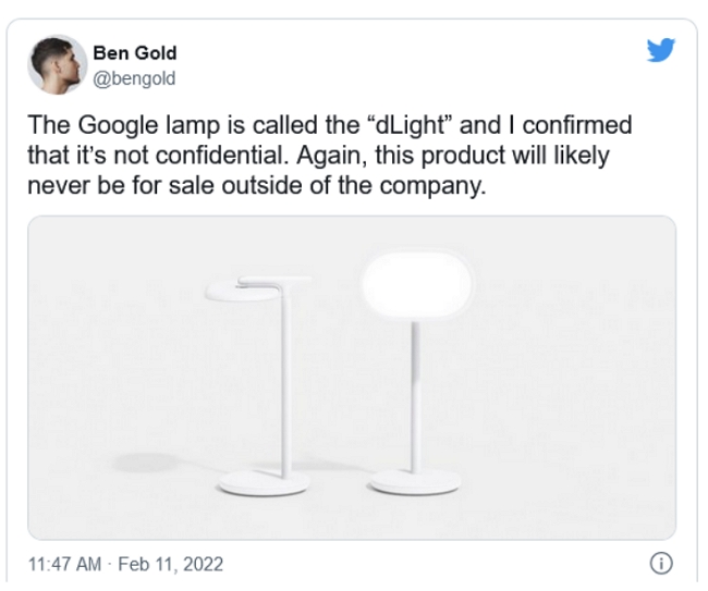 Google製造了一款你可能永遠也買不到的智慧檯燈dLight