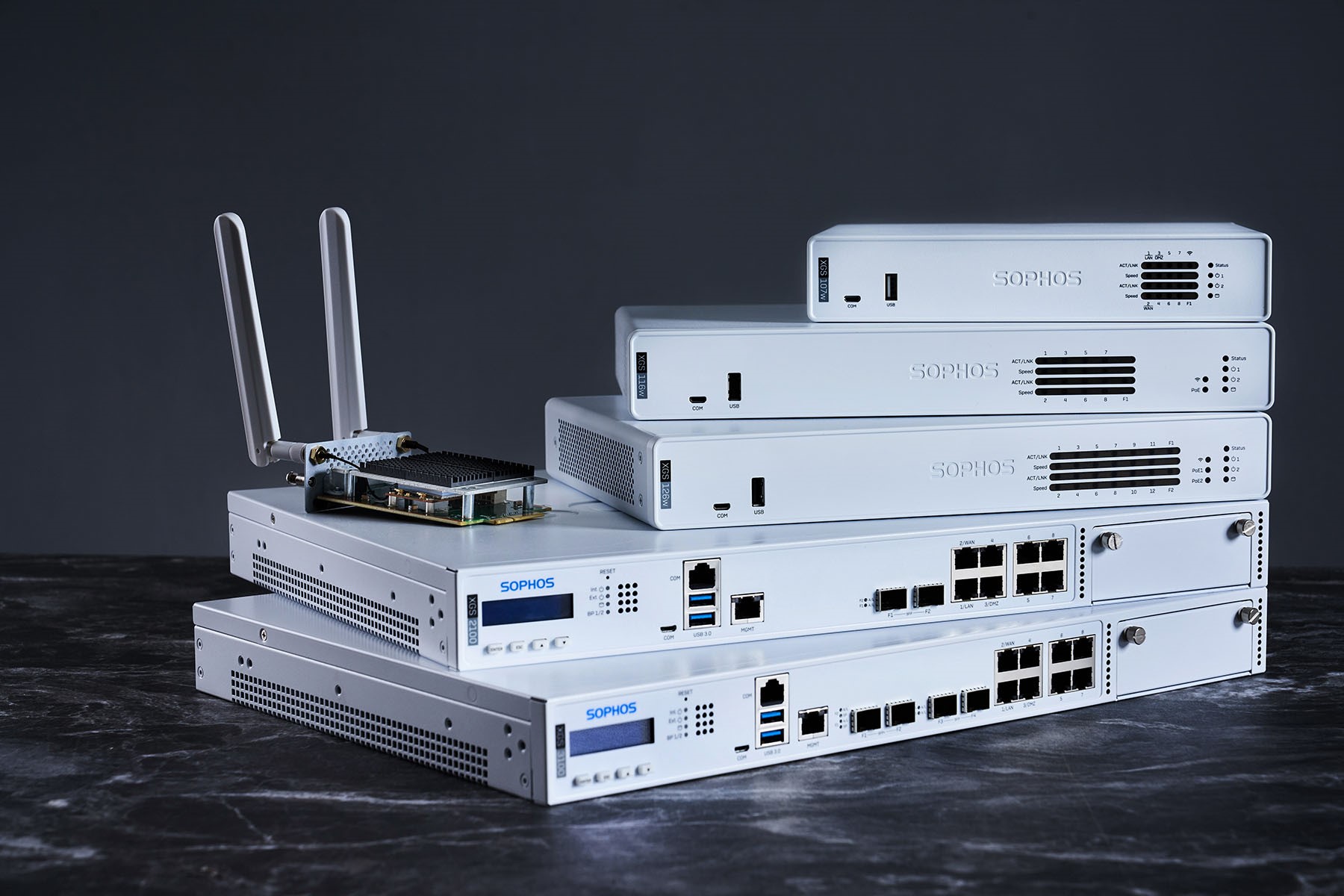 「HiNet SME 超寬頻整合服務」提供界首屈一指的「SOPHOS XGS Firewall」系列閘道器產品。