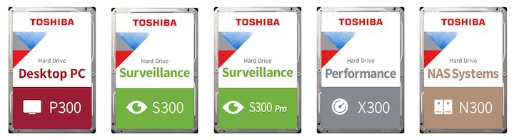 Toshiba 將推出高效能桌上型硬碟 X300 系列，即日起變更旗下硬碟產品別與名稱