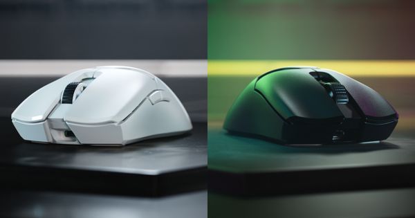 Viper V2 Pro 無線電競滑鼠具備黑色與白色可供選擇，建售價 NT$4,590。