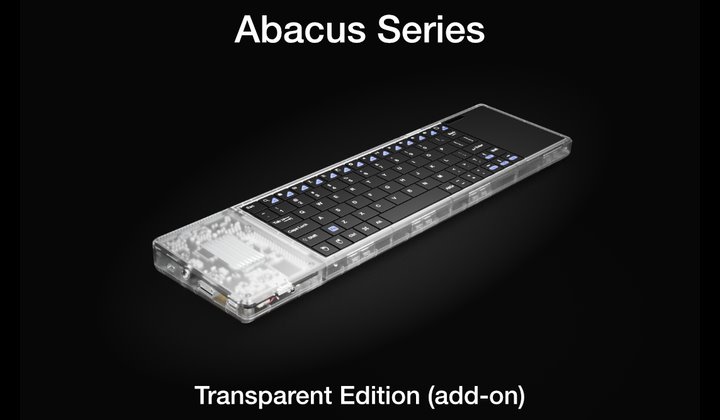外Abacus也提供透明色選擇。