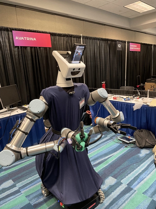 伊利諾大厄巴納-香檳分校團隊的 Avatrina 機器人。圖片來源：IEEE