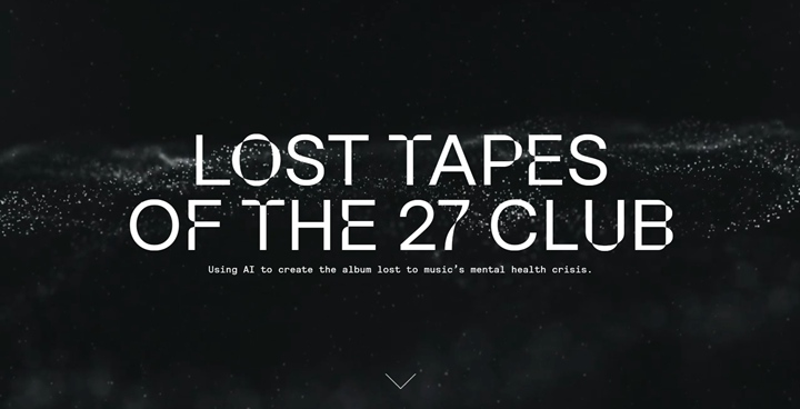 Lost tapes of the 27club