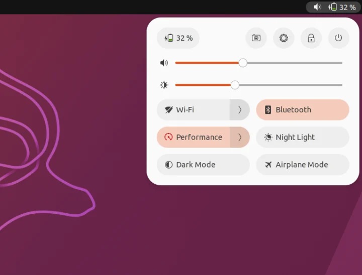 Ubuntu 22.10也加入了類似智慧型手機的控制心，方便使用者快速定。