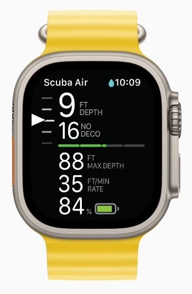 Apple Watch 可以使用 Oceanic+ App 了，升級最簡單易用的潛水電腦