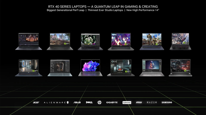 【CES 2023】NVIDIA 推出電專用 GeForce RTX 40 行動版、第五代 Max-Q 架構