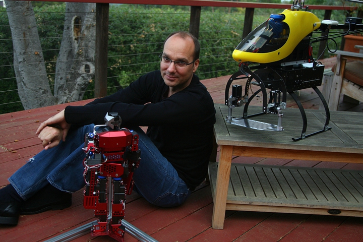 Andy Rubin 轉向研究「真」的機器人。圖片來源：Techblog