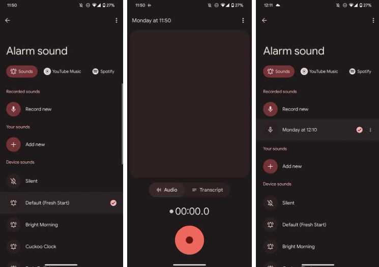 Android時鐘將有新功能：可以把喜的人聲音錄成你的鬧鐘叫你起床