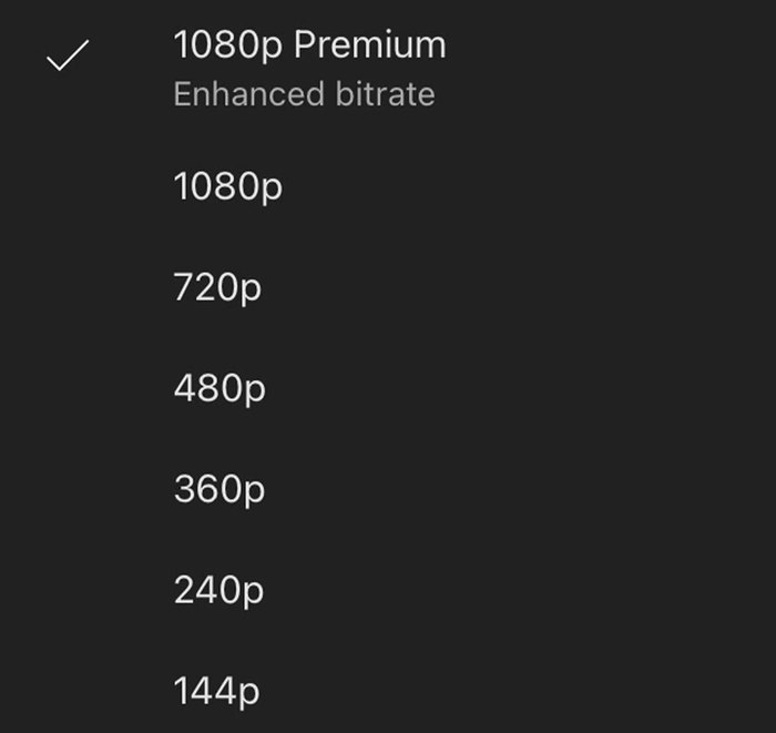 Youtube又搞出一個「1080p Premium」畫質要付費才能看，那原本的1080p畫質是假的嗎？
