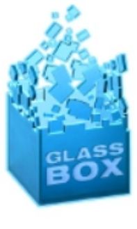 玻璃盒的 Logo。