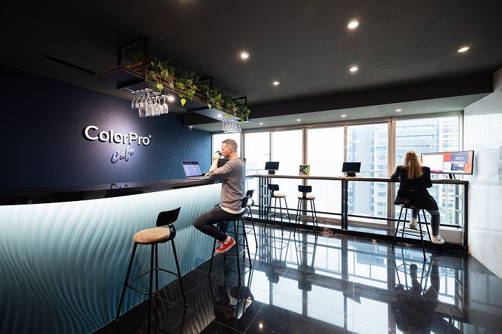 ViewSonic 10樓「ColorPro Cafe」。