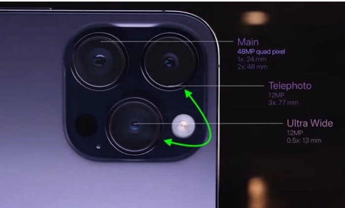 蘋果 iPhone 15 Pro Max 將採用新的相機佈局，因載潛望式鏡