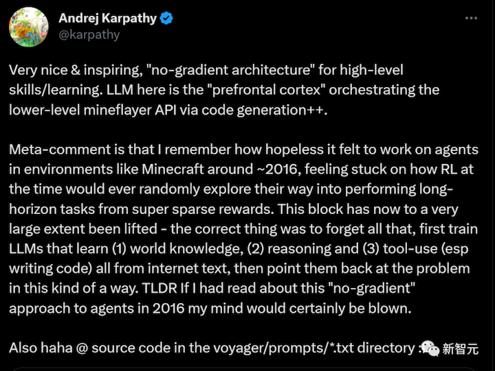 把GPT-4塞進 Minecraft，AI 智慧體 Voyager 自探索新世界、挖掘建屋打獵樣樣行