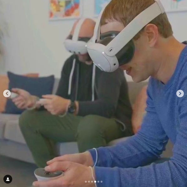 祖克柏公開 Meta Quest 3 VR 眼鏡，128GB 版本價格約台幣15300元起