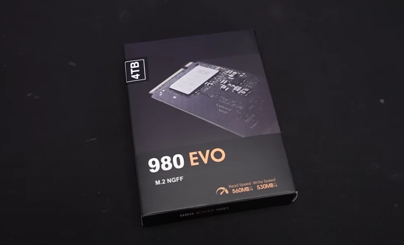 他花約台幣千元出買了「980 EVO」4TB SSD， 拿回實測容量僅有64GB、速度還超慢