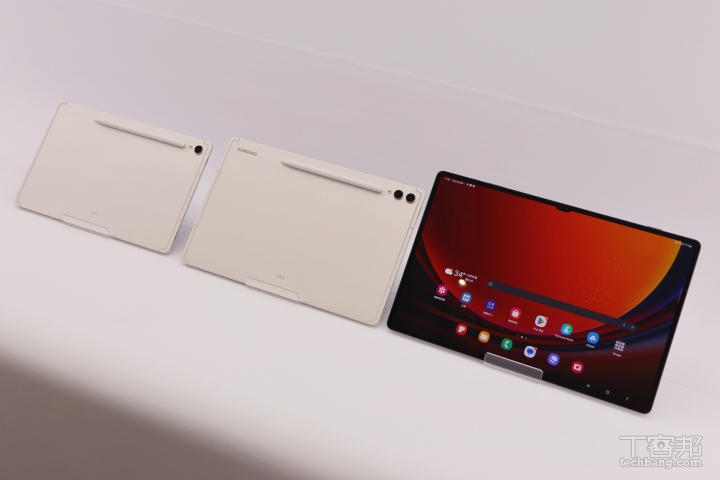 三星 Galaxy Tab S9 新機發佈：三種尺寸規格及效能升級、續航更長、可配 S Pen 與鍵盤使用