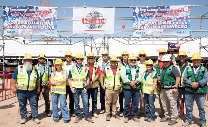 「根本污辱美國工人」台積電在美建廠，當地工會發起請願反對引進台灣工人
