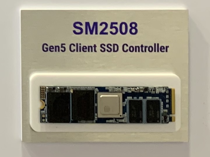 SMI於FMS 2023展出企級與消費級PCIe Gen5固態硬碟控制器，取頻寬可達14GB/s