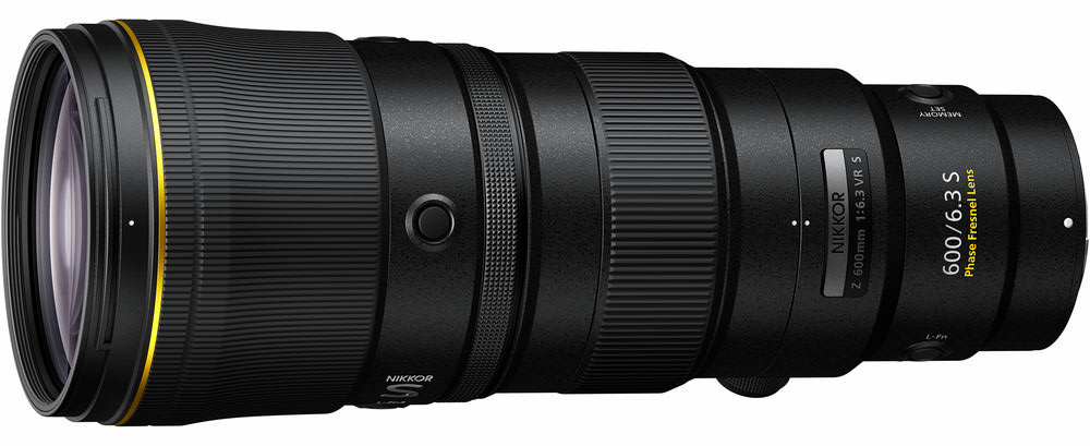 Nikon式發表輕量級超望遠定焦新鏡Z 600mm F6.3 VR S！僅重1.4kg、價格約台幣150000元