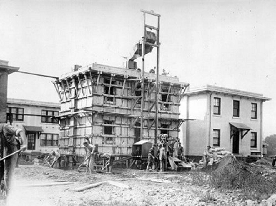 採用愛迪生想法建造的混凝土房屋。