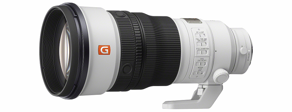 Sony式發表FE 300mm F2.8 GM OSS超望遠定焦鏡！同級產品最輕量