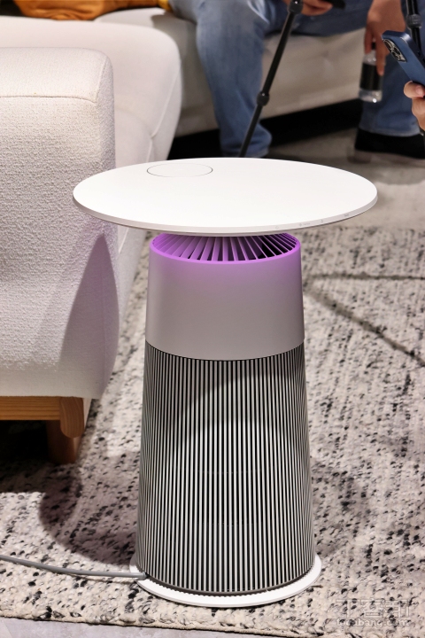 LG AeroFurniture 新淨几開創家電新應用、是空氣清淨機也是茶几，售價 15,900 元