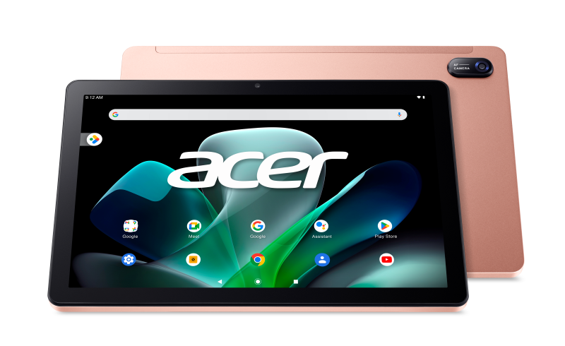 Acer 平板電腦 Iconia Tab M10 玫瑰金新色上市：全金屬機身打造，價格 5,290 元