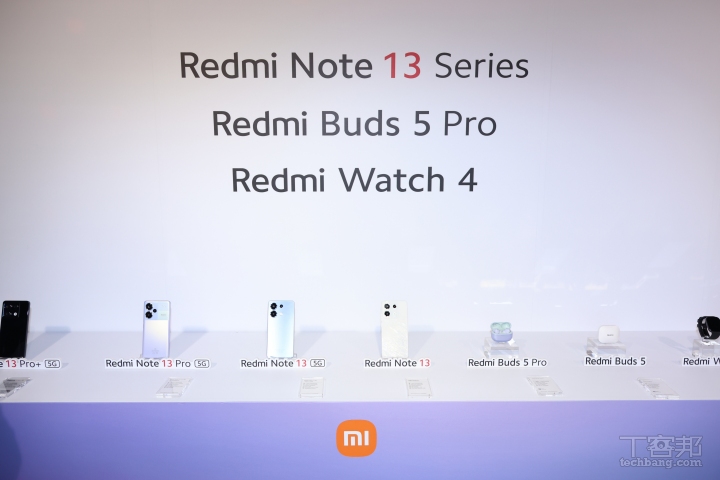 Redmi Note 13 系列四款手機齊登台，2 億畫素、超高續航、CP 值更高