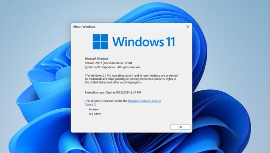 Windows 11今年最大更新24H2蓄勢待發：6月預裝、9月將大規模推送