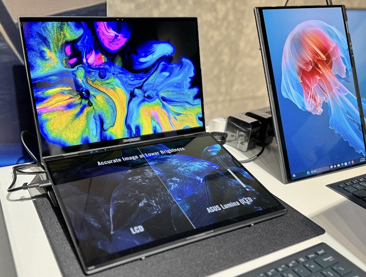 Asus Zenbook Duo 雙螢幕 AI 筆電上市，兩個 14 吋 OLED 螢幕、售價 68,900 元