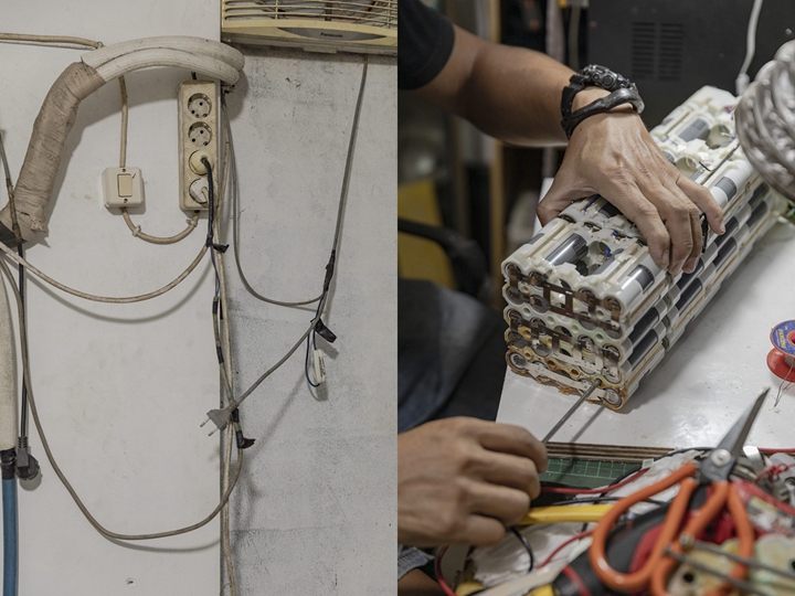 由於印尼對電池製造沒有監管，人們對自製電池組的安全性和可靠性感到擔憂。