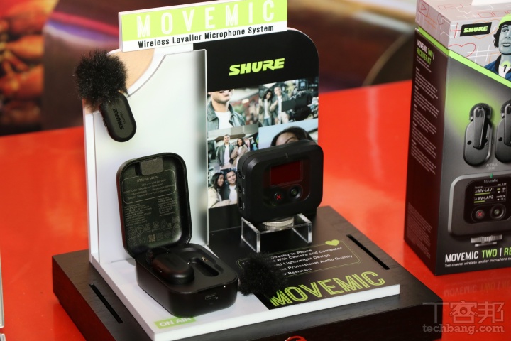 SHURE MoveMic 一對二無線領夾麥克風在台上市！輕如硬幣、降噪收音強悍，套組價 16,300 元