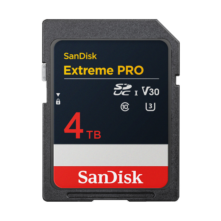 4TB SanDisk Extreme PRO UHS-I 記憶卡