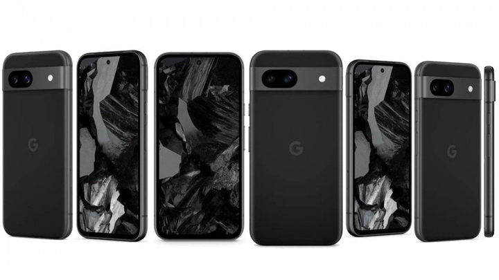 Google Pixel 8a 更高清的算繪圖曝光，4款配色、角度一覽無遺