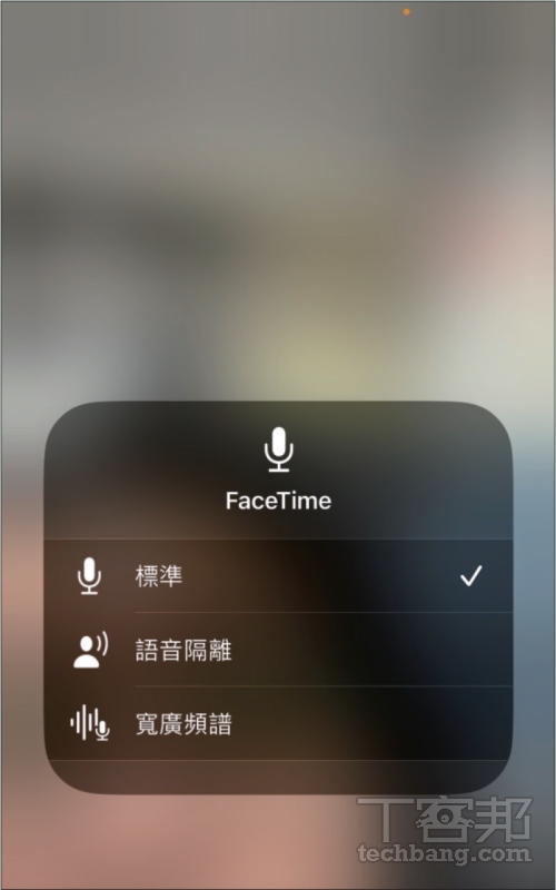 如何使用 iPhone 語音隔離？