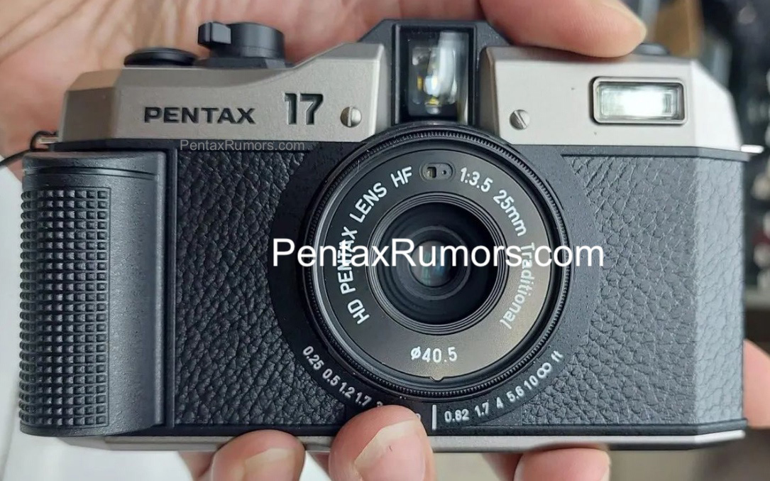 PENTAX輕巧底片相機間諜照流出！是否就是命名PENTAX 17？
