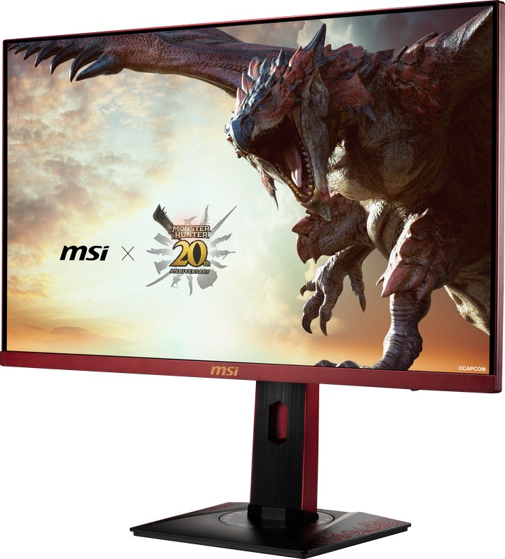 慶祝《魔物獵人》遊戲 20 週年，MSI 聯名款 MAG 274QRF QD E2 電競顯示器限量開賣，售價 9,990 元