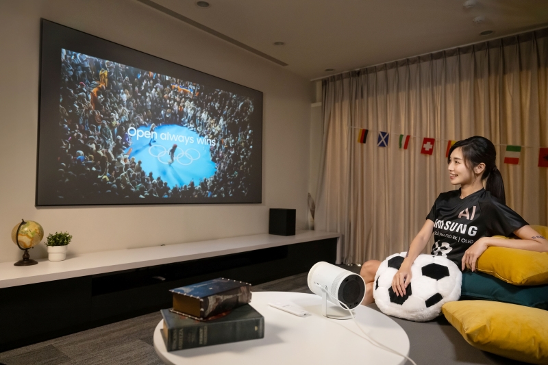 三星 AI 科技加持 2024 巴黎奧運！購買指定智慧顯示器，就送Soundbar、風格邊框等多項好禮