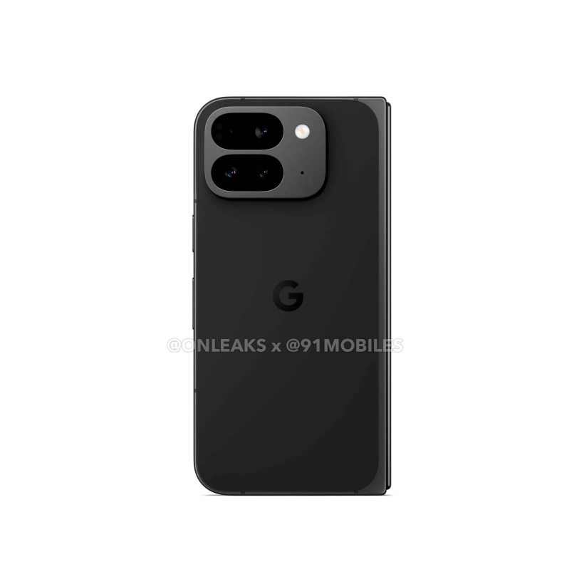 Google Pixel 9 Pro Fold 摺疊手機算繪圖曝光：內螢幕 8.0 吋、外螢幕 6.24 吋