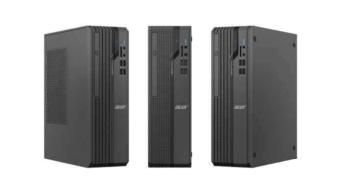 宏碁推出商用桌上型電腦「Veriton 100 系列」：高擴充、高效能，同時提供客製化服務