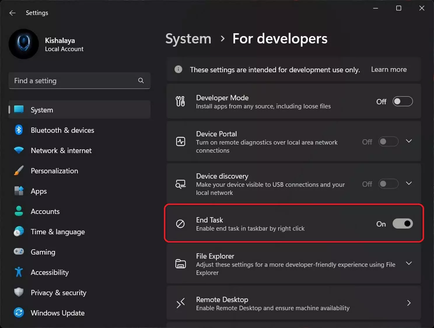 Windows 11 隱藏的「結束任務」功能，不用Ctrl+Alt+Del也可快速終結卡死的應用程式