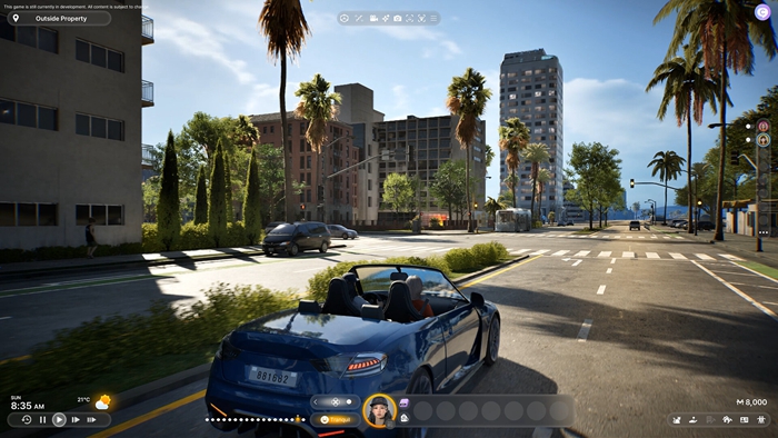 《inZOI》韓版模擬市民在Steam頁面曝光，但卻變得更像《GTA》了