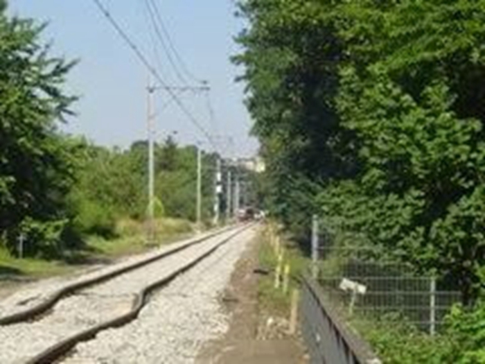 天太熱，鐵軌受熱膨脹發生屈曲（圖片來源：Railpedia.nl - CC BY-SA 3.0）