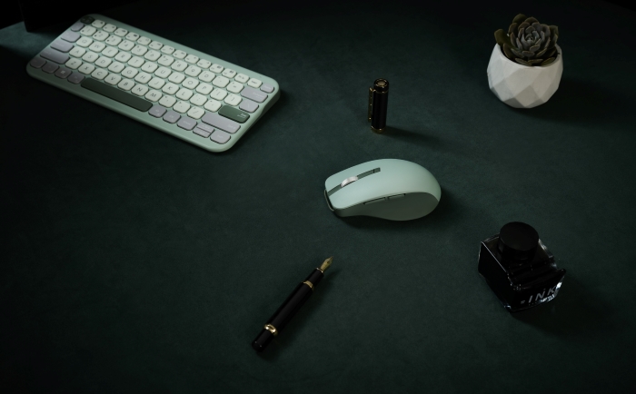 ASUS SmartO MD200 Silent Plus 靜音滑鼠「抹茶綠」、「燕麥奶」新色上市