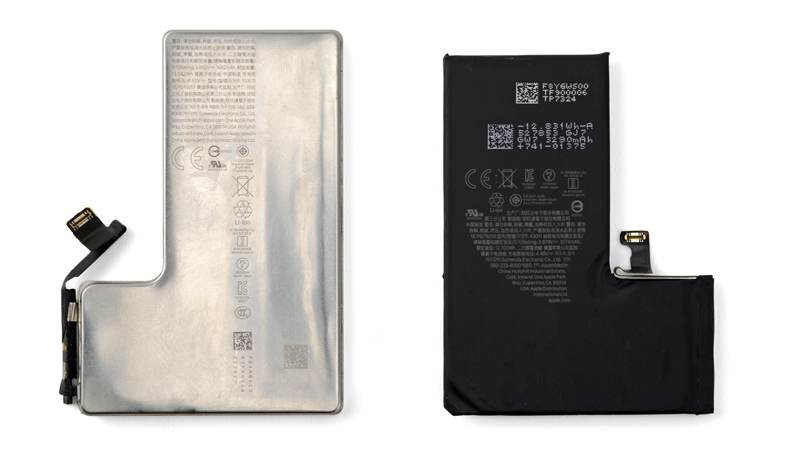 iFixit拆開iPhone 16 Pro和16 Pro Max後，意外發現後者電池沒有採用不鏽鋼外殼「令人不解」