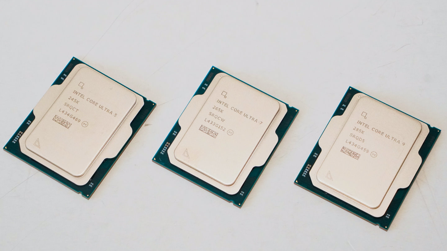我們這次將測試Core Ultra 9、7、5等3款K版處理器。