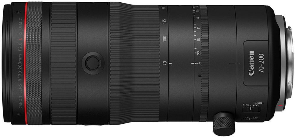 Canon正式發表RF 70-200mm F2.8 L IS USM Z！建議售價約NT$96,000元