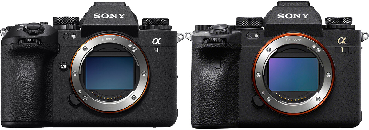 左：A9 III / 右：A1。