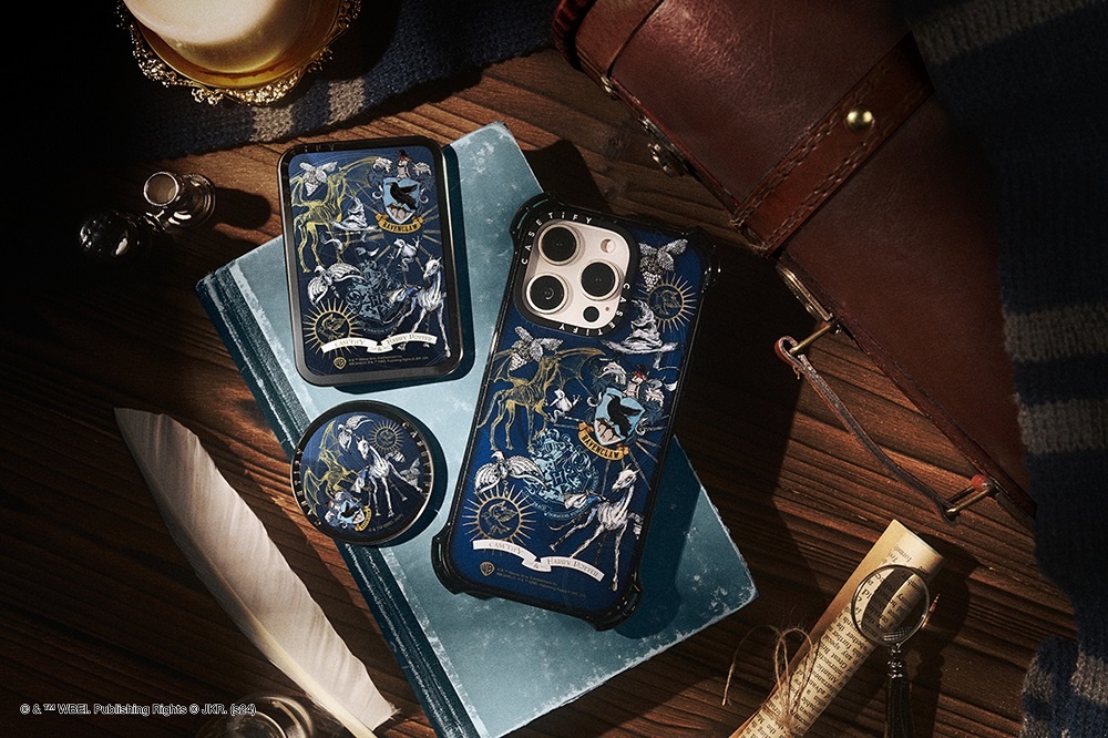 CASETiFY 推出《哈利波特》限量聯名產品，接骨木魔杖 Apple Pencil 筆套、學院手機殼